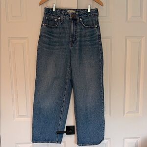 Madewell Curvy Perfect Vintage Wide-Leg Crop